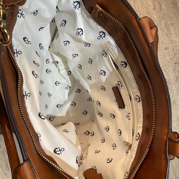 Striped purse with matching wallet - Picture 3 of 5